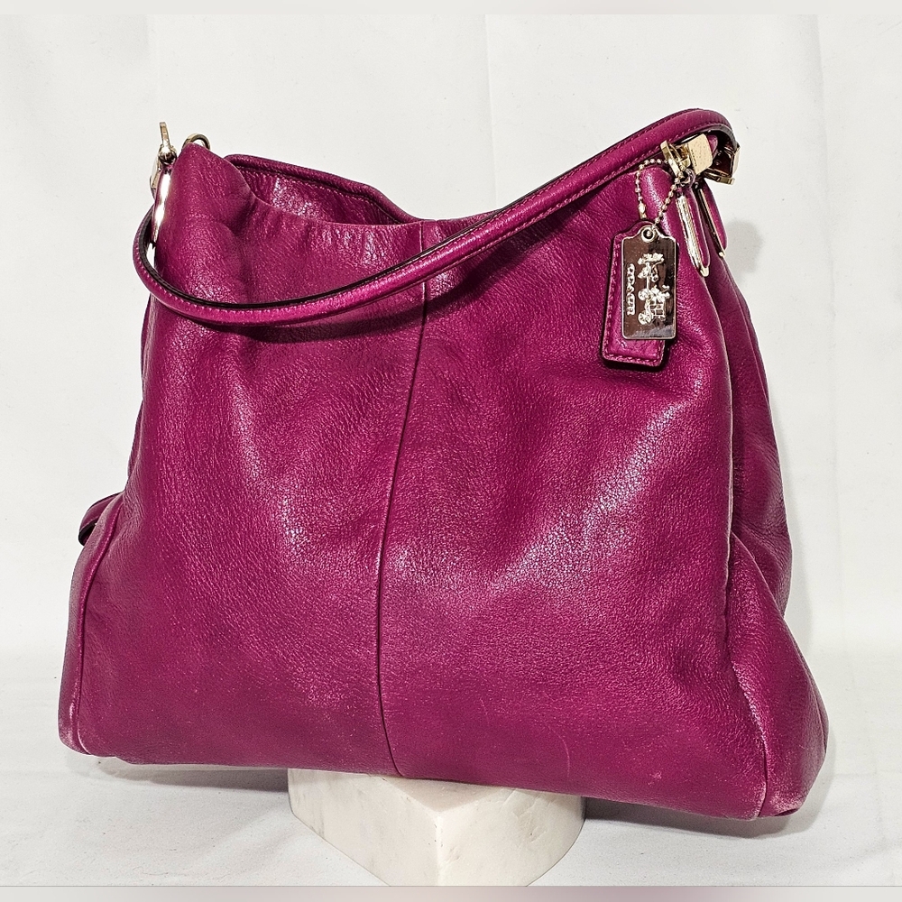 COACH MADISON LEATHER SMALL PHOEBE SHOULDER BAG. EUC - Picture 15 of 15